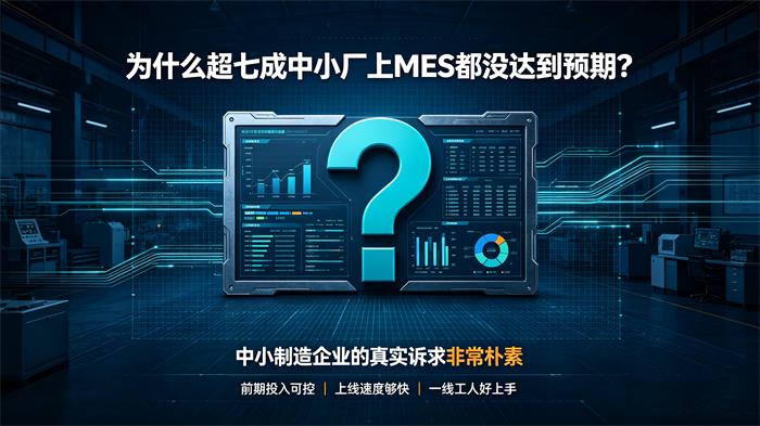 用心云MES动态--国产mes软件哪个好？中小企业mes选型避坑全指南