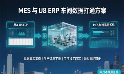 用心云MES动态--常州可对接用友U8的MES服务商｜MES与U8ERP车间数据打通方案【真实案例】